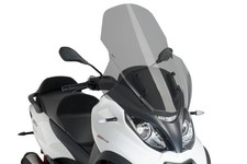 Puig Touring Scheibe Leicht Rauch Piaggio MP3 350 & MP3 500 HPE ABS ASR 18 - 24