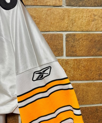 MAGLIA CALCIO PITTSBURGH STEELERS #86 HINES WARD NFL BIANCA REEBOK taglia 52 - Foto 8 di 12