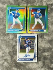 Anderson Tejeda 2021 Optic Rated Rookie Auto & Rated Rookie Lime Prizm (2)