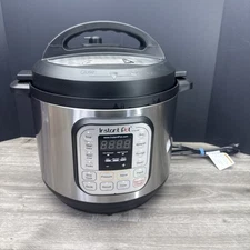 Instant Pot Duo 7-in-1 Electric Pressure Cooker - Stainless Steel/Black, 8qt