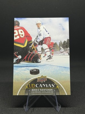2021-22 Upper Deck Series 1 Canvas Mikko Rantanen #C22 - Avalanche