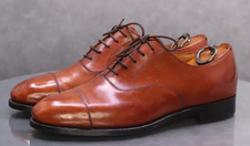 Edward Green for Paul Stuart Blucher Men's Cap Toe Dress Shoes Size US 8 UK 7 C