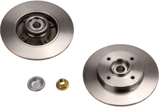 Disque de frein TRW DF4452BS arrière de remplacement pour voiture 5 trous