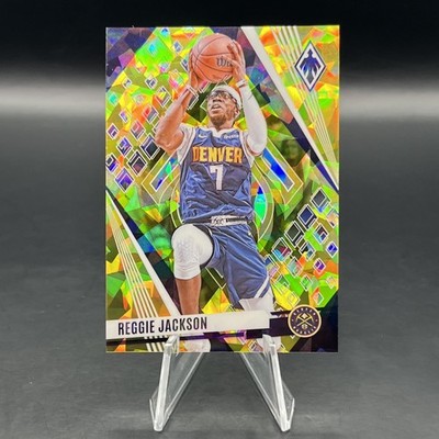 2023-24 Panini Phoenix - Reggie Jackson #28 Yellow Ice Phoenix /175 Nuggets