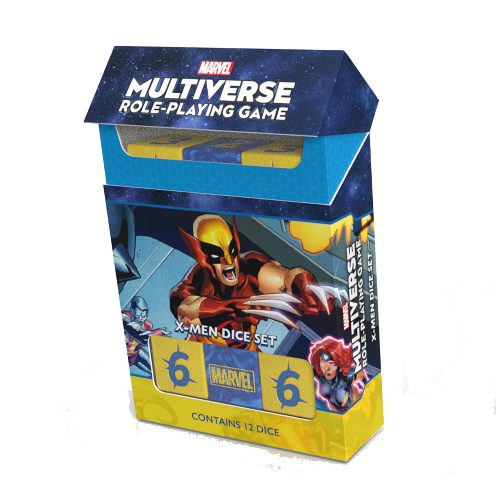 Marvel Multiverse RPG X-Men Dice Set 18 mm, Multicolor | eBay