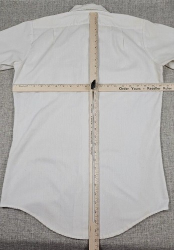 Vintage Coca-Cola Shirt Mens 15 Short Sleeve Uniform Riverside 70s 80s - Picture 8 of 11