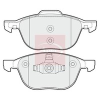 Volvo C30 533 2006-2013 Apec BremsbeläGe (Vorne) PAD1638 (R90)