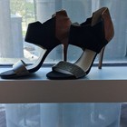 Trina Turk Women’s Strappy Suede Colorblock Open Toe Stiletto Heels 7M — photo 3
