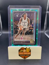 2025 Panini Donruss Basketball Diamond Miller #17 Green Laser /125