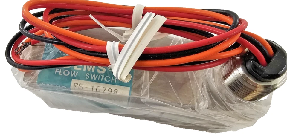 Gems Sensors Liquid Flow Switch FS-10798, 25364, 1/2" NPT, 0.5-20 GPM, 1000PSI - Image 2 of 4