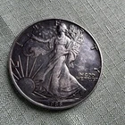 U.S. Mint American Eagle 1988 1 oz Silver One Dollar Coin .999 Fine Uncertified
