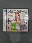 New ListingSTYLE SAVVY Nintendo DS USA CIB Nice Shape Hard To Find Very Good
