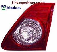 Abakus 212-1329R-LD-UE Heckleuchte Rechts RüCklicht Hecklicht FüR Toyota