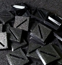 30 Quantity 20mm Square Slotted Bases for Warhammer or other Tabletop Gaming D&D