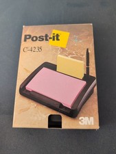 Vintage Scotch 3M Post-it Note Tray C-4235 Desk Tray
