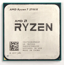 AMD Ryzen 7 2700X 3.70 GHz 8-Core Socket AM4 Desktop CPU Processor YD270XBGM88AF