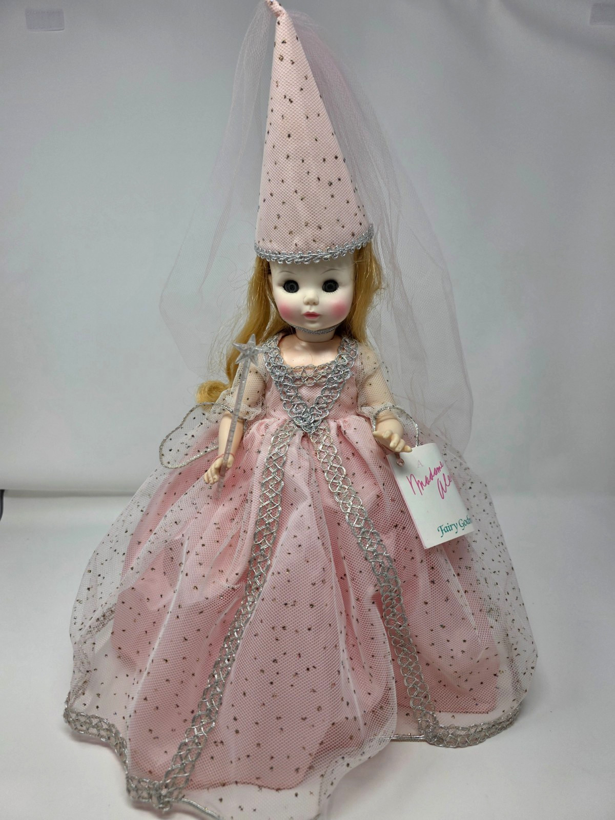 Vintage Madame Alexander Fairy Godmother Doll Blonde #1550 Original Tag and Box