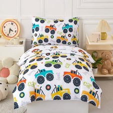 Boys Comforter Set Twin Size 4 Pieces Bed in A Bag Comforter Set with Sheets ...