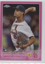 2015 Topps Chrome Pink Refractor Sam Tuivailala Samuel Tuivailala #174 1md