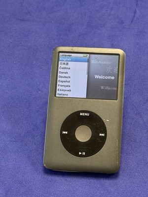 アップル iPod Classic A1238 120GB ジャンク Working AS-IS* Apple iPod Classic 120GB A1238 - Gray | eBay