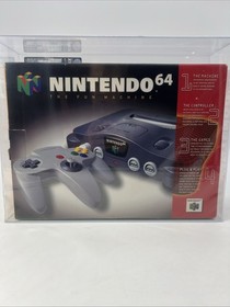 1996 Nintendo 64 Console 80+ &ldquo;NM Qualified&rdquo; VGA Graded(1/7/2026) w/ COA RARE