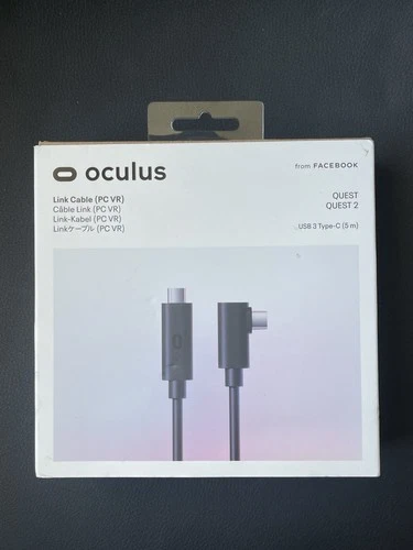 OCULUS QUEST 2 LINK CABLE USB 3 Type-C 5 METERS (16 FT) Black