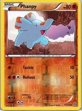 Pokemon TCG Phanpy 71/135 Plasma Storm Rev Holo MP