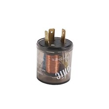12V 3 Pin Electronic LED Flasher Relay Round 1pc 3 PIN 20 Amps 12V Flasher