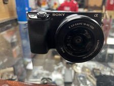 Sony Alpha a6100 24.2MP Mirrorless Camera - Black with 16-50mm Lens Kit