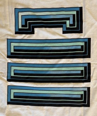LOCKIN OUT RECORDS BLOCK LOCK LONG SLEEVE LARGE MENTAL GLITTERER MIL-SPEC