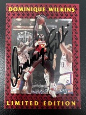 Dominique Wilkins 1992-93 Fleer #11 Limited Edition Cert Fleer Auto Autograph