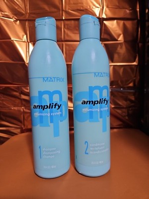 MATRIX AMPLIFY Volumizing System Shampoo And Conditioner 13.5oz  Original...