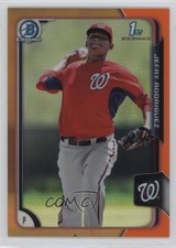 2015 Bowman Chrome Prospects Orange Refractor 13/25 Jefry Rodriguez #BCP205 3az