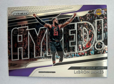 LeBron James, Get Hyped! #4 - 2018-19 Panini Prizm