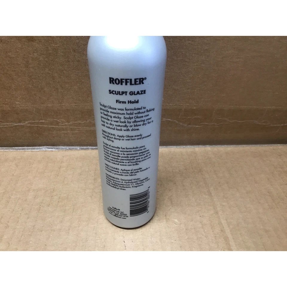 Esmalte esculpido Roffler vintage sin usar sujeción firme 10,1 fl. oz. Gel de peinado retro Foto 3 de 3