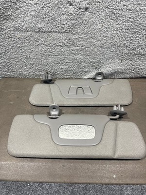 1999-2002 CHEVY SILVERADO 1500 PAIR OF LH & RH SUN SHADE VISORS GRAY OEM