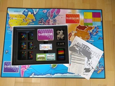 Globetrotter Vintage Brettspiel 1986 Schmidt Spiele vollständig
