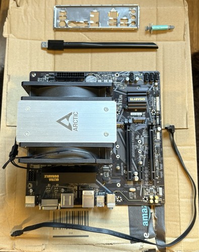 Ryzen 5700x3D Gigabyte b550 motherboard 32gb ddr4 3600 ram bundle