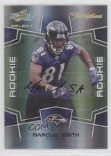 2008 Score Select Rookie Inscriptions Auto 29/750 Marcus Smith #398 Auto 0o8k