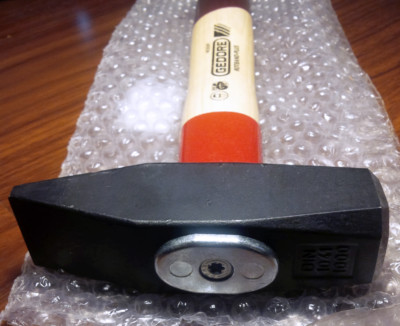 GEDORE Engineers' Hammer, Rotband-Plus, 1000g Weight of Head, Made in Germany