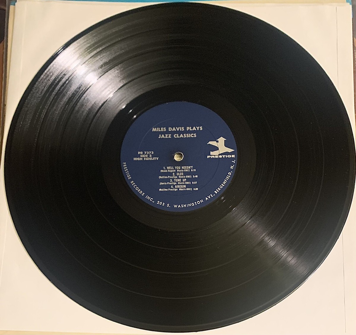 Miles Davis Plays Jazz Classics LP by Miles Davis Prestige PR7373