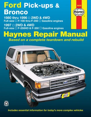 Reparaturhandbuch / -anleitung Ford Pick up und Bronco 1980 - 1997 - Bild 1 von 3