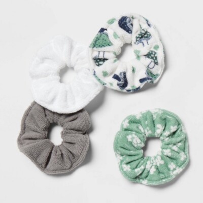 Microfiber Towel hair drying twisters Tie Up After Showering Mushrooms   4pack