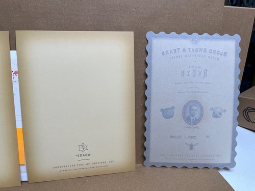 Mark Ryden Blood Sweat & Tears / Micro Portfolio Print Set + the birth card LOT - Picture 13 of 13