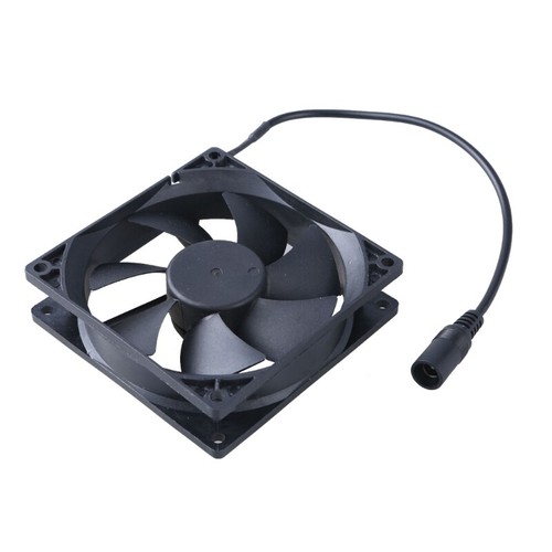 12V Cooling Fan 90x90x25mm DC12V 5.5x2.1mm Radiator for Computer Case 9025 - Afbeelding 5 van 7