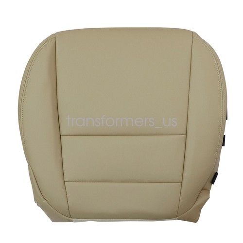 Fits 2007-2013 Acura MDX Driver & Passenger Bottom & Top Leather Seat Cover Tan - Picture 5 of 18