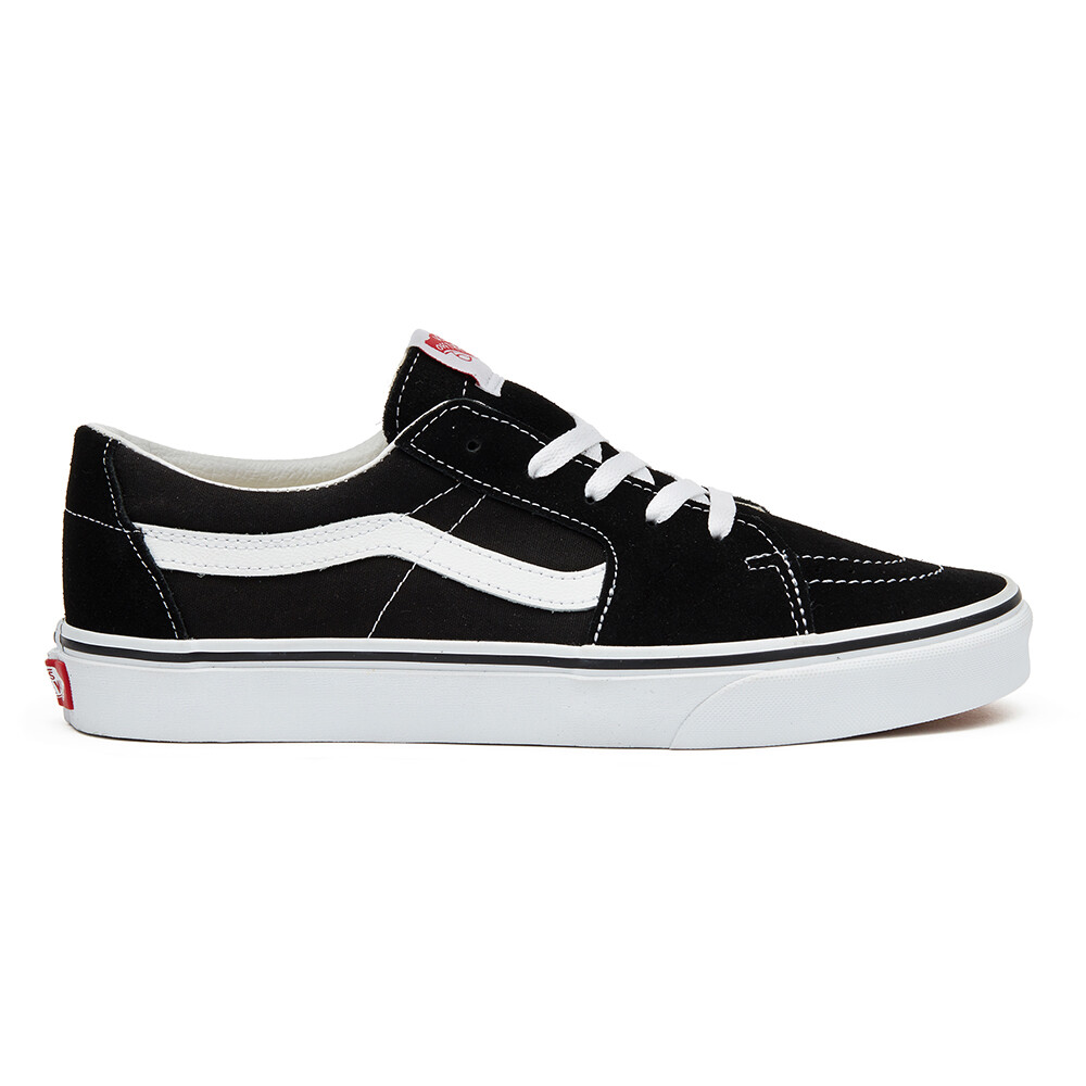 vans sk8 mid black white