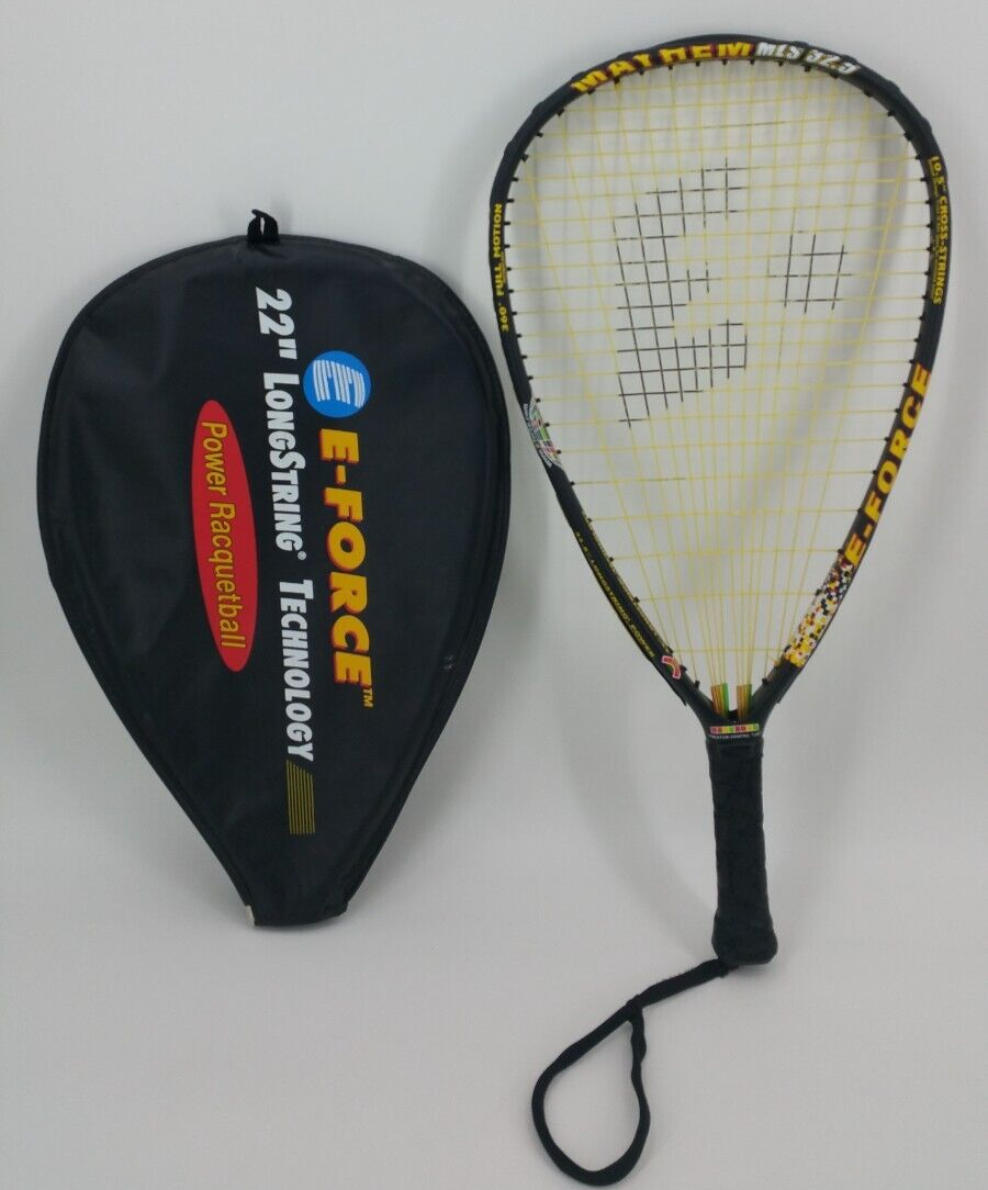 EForce Mayhem MLS Racquetball Racquet 32.5 LongString 22" x 10.5" with