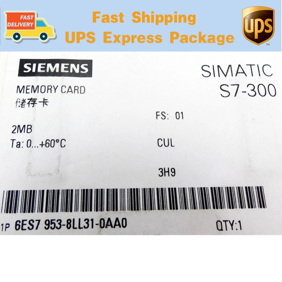 6ES7953-8LL31-0AA0 Siemens Simatic S7 Micro Memory Card 2MB Expedited Shipping - Image 3 of 4