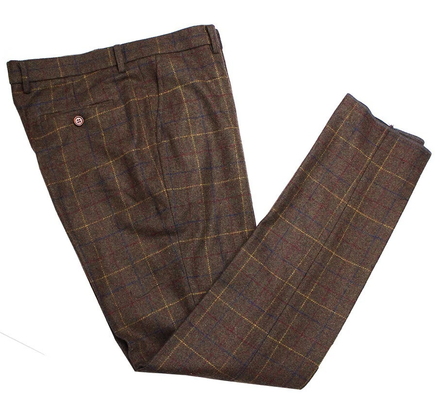 Tartan store suit pants